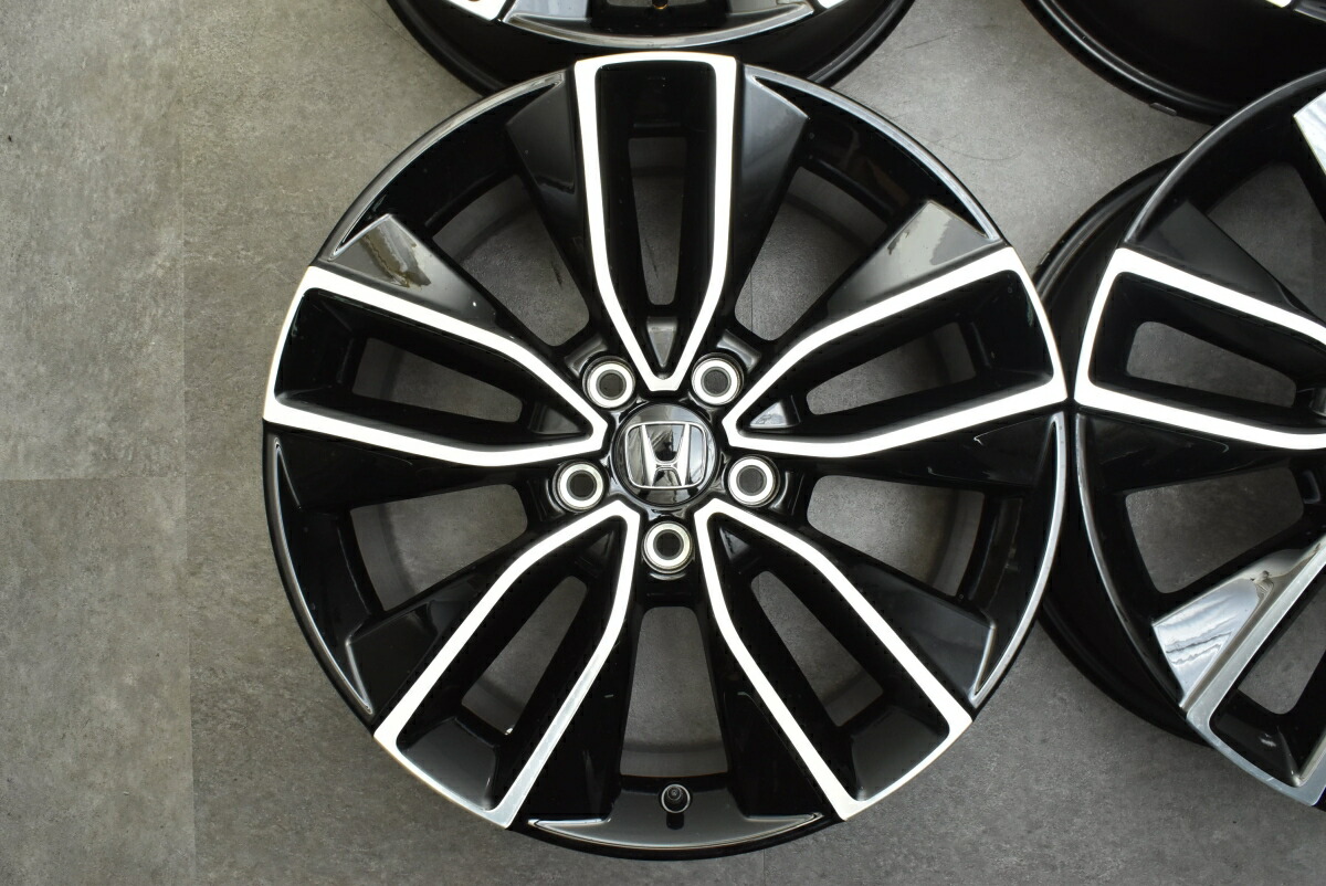 楽天市場】中古 ホイール ホンダ 純正 4本セット 18インチ 7.5J +55