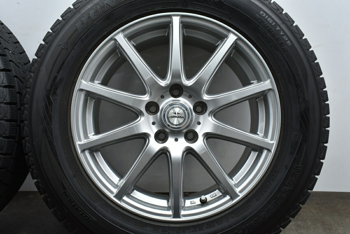 楽天市場】中古 ダンロップ スタッドレスタイヤホイールセット 4本