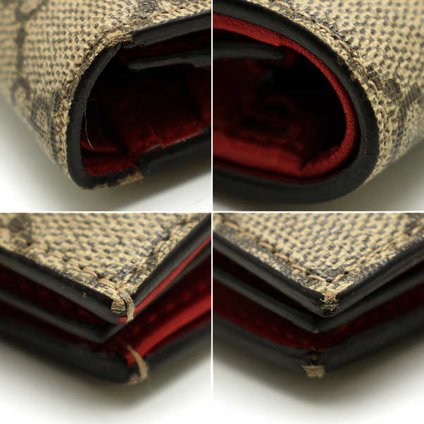 楽天市場】GUCCI グッチ チェリー 二つ折りコンパクト財布 476050