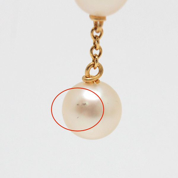 楽天市場】Tiffany&Co. ティファニー パール バイザヤード ピアス K18