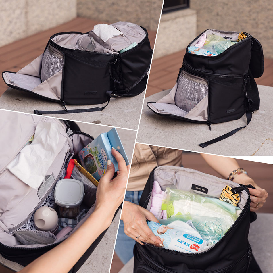 楽天市場】マザーズバッグ リュック マザーズリュック 2階建て構造 大