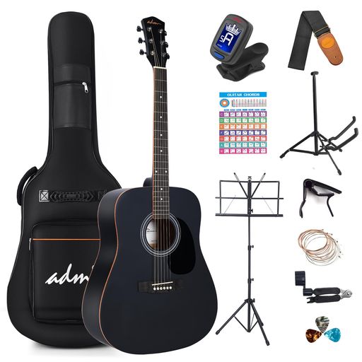 楽天市場】ADMアコースティックギター初心者セットドレッドノート