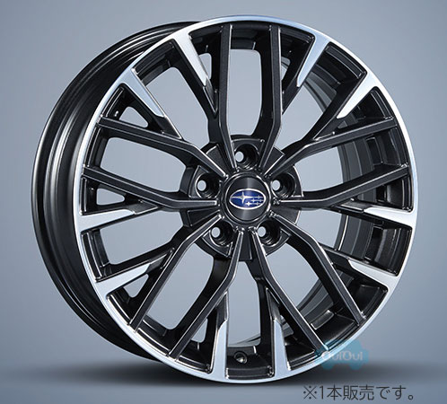 楽天市場】B3118VC000【スバル純正】アルミホイール 18インチ 切削光輝