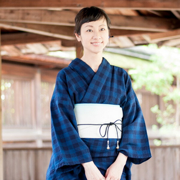 楽天市場】【ポイント10倍 】 しじら織 レディース 浴衣 久留米 日本製