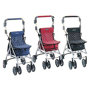 楽天市場】折りたたみコンパクト軽量シルバーカー プチ210 手押し車