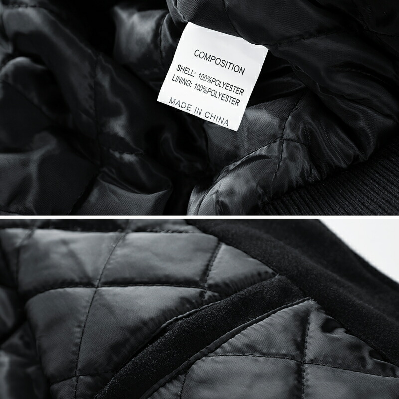 楽天市場】おしゃれ かっこいい スタジャン メンズ メルトン