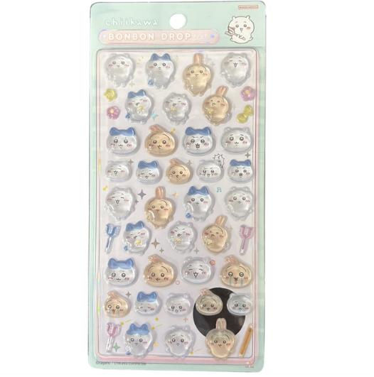 楽天市場】3匹 ちいかわ シール 正規品 ちいかわ × ハチワレ × うさぎ