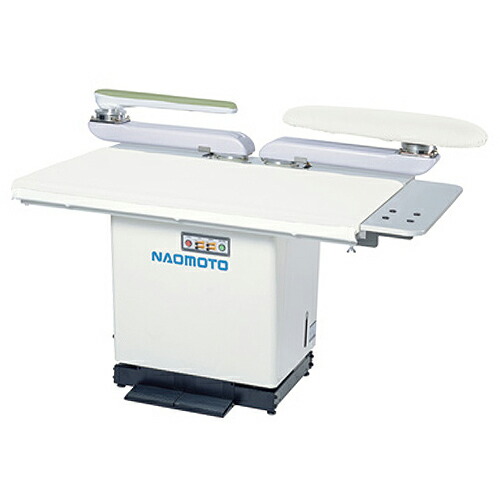 楽天市場】ナオモト アイロン仕上台 FBZ-SE ニ筒式 1200×700mm 吹上げ