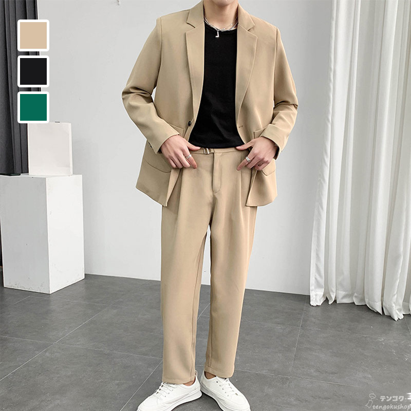 楽天市場】メンズスーツ セットアップ フォーマル 大きいサイズ