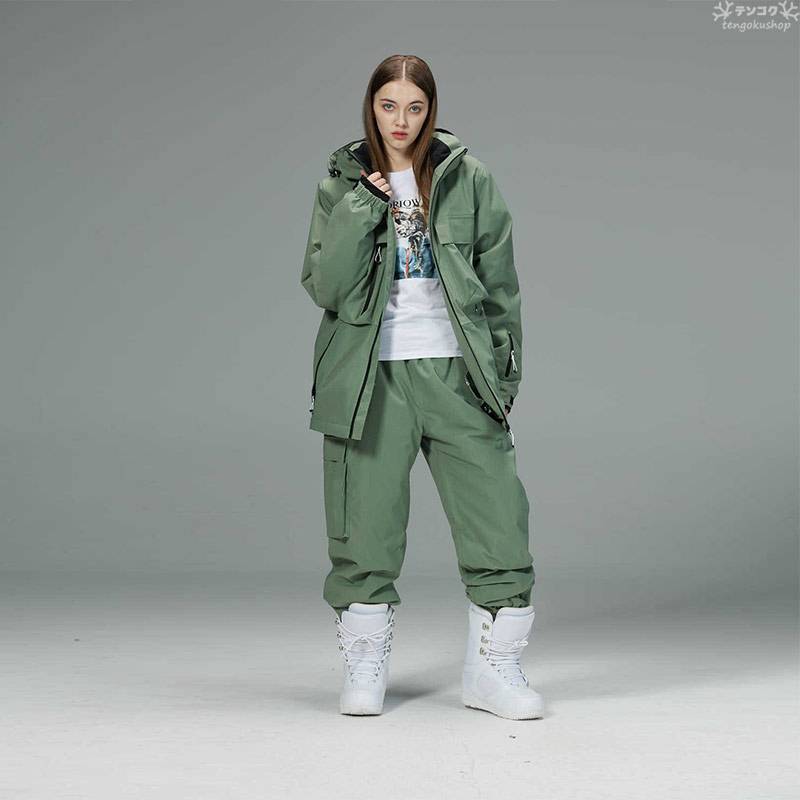 楽天市場】スノーボードウェア レディースス メンズ スキーウェア 男女