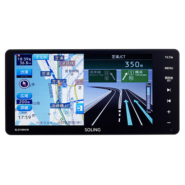 楽天市場】SL3118NVW SOLING ソーリン カーナビ メモリー