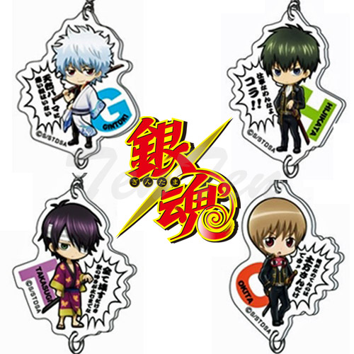 楽天市場】銀魂 グッズ アクリルチャーム 全8種 16個入りBOX 【即納品
