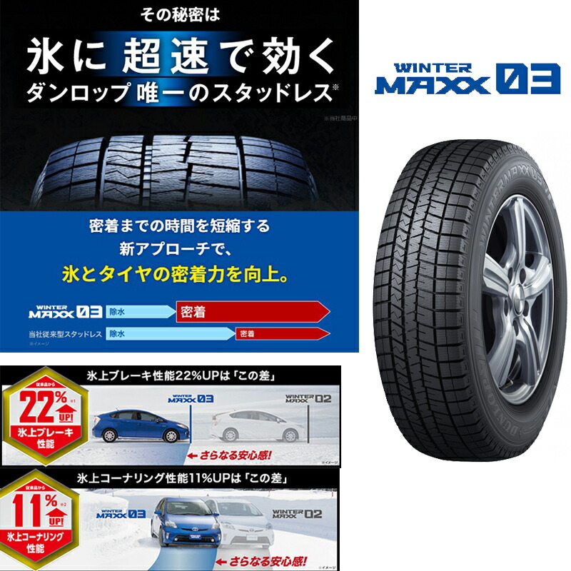楽天市場】スタッドレスタイヤ 235/50R18 18インチ DUNLOP WINTER MAXX