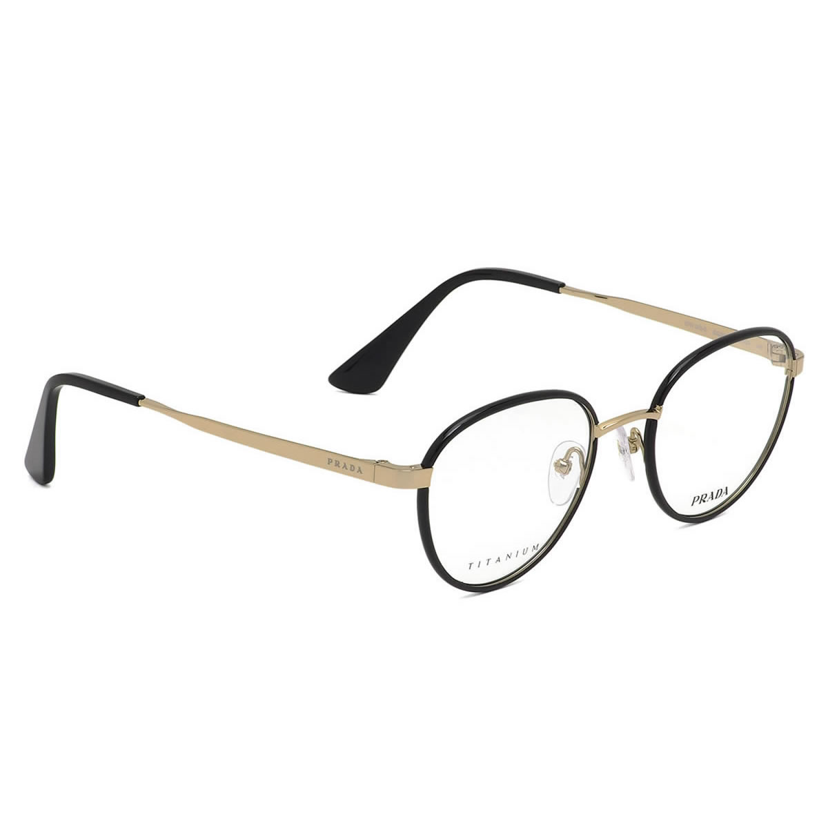 楽天市場】プラダ PR57SVD 1AB1O1 52サイズ メガネ PRADA ボストン