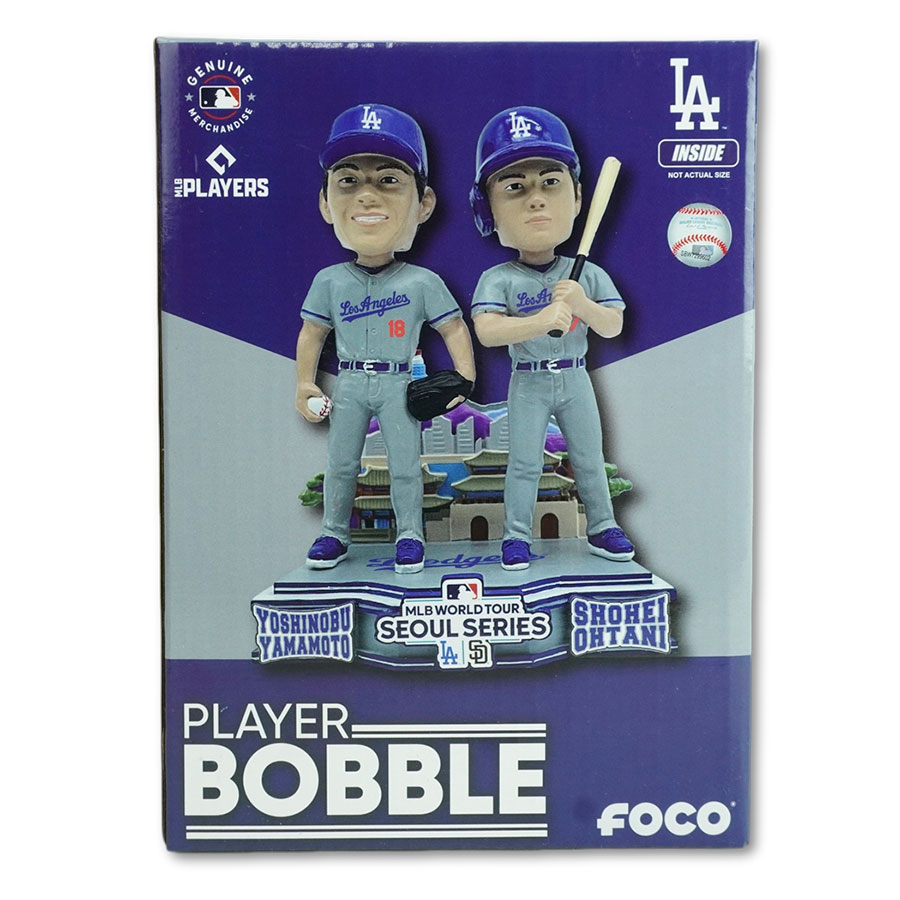 楽天市場】大谷翔平 山本由伸 ボブルヘッド 5インチFOCO MLB BIG HEADS