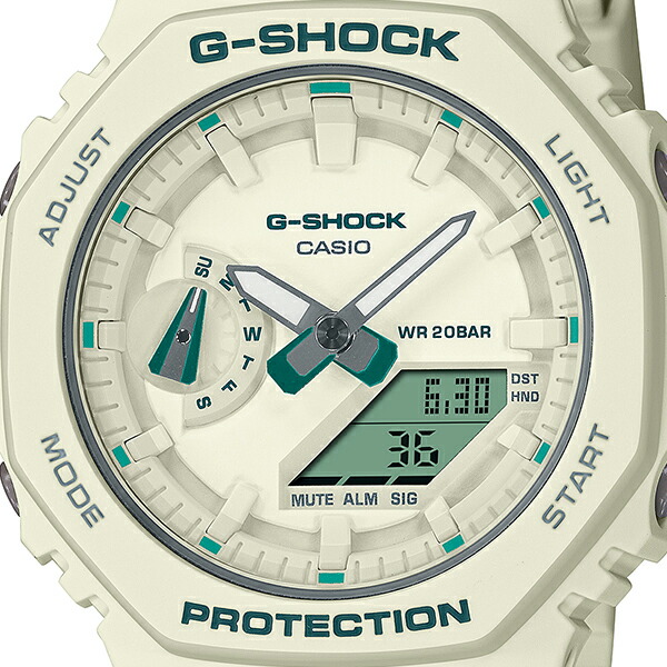 楽天市場】G-SHOCK ミッドサイズ グリーンアクセント GMA-S2100GA-7AJF