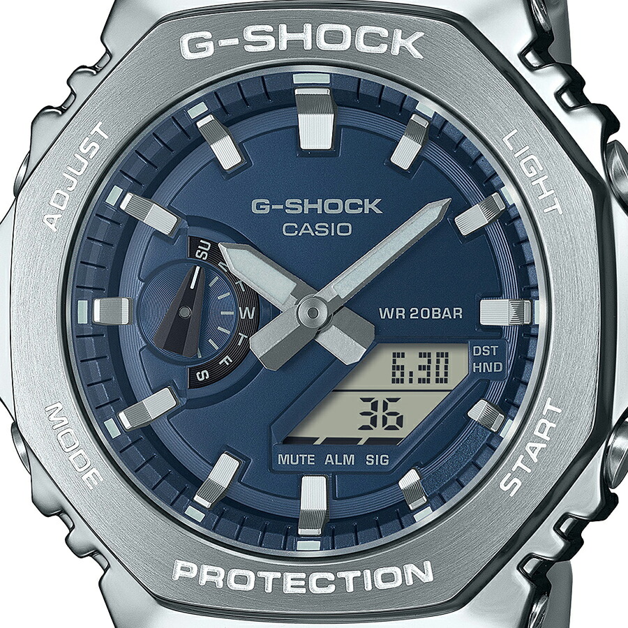 楽天市場】G-SHOCK メタルカバード GM-2110D-2BJF メンズ 腕時計 電池