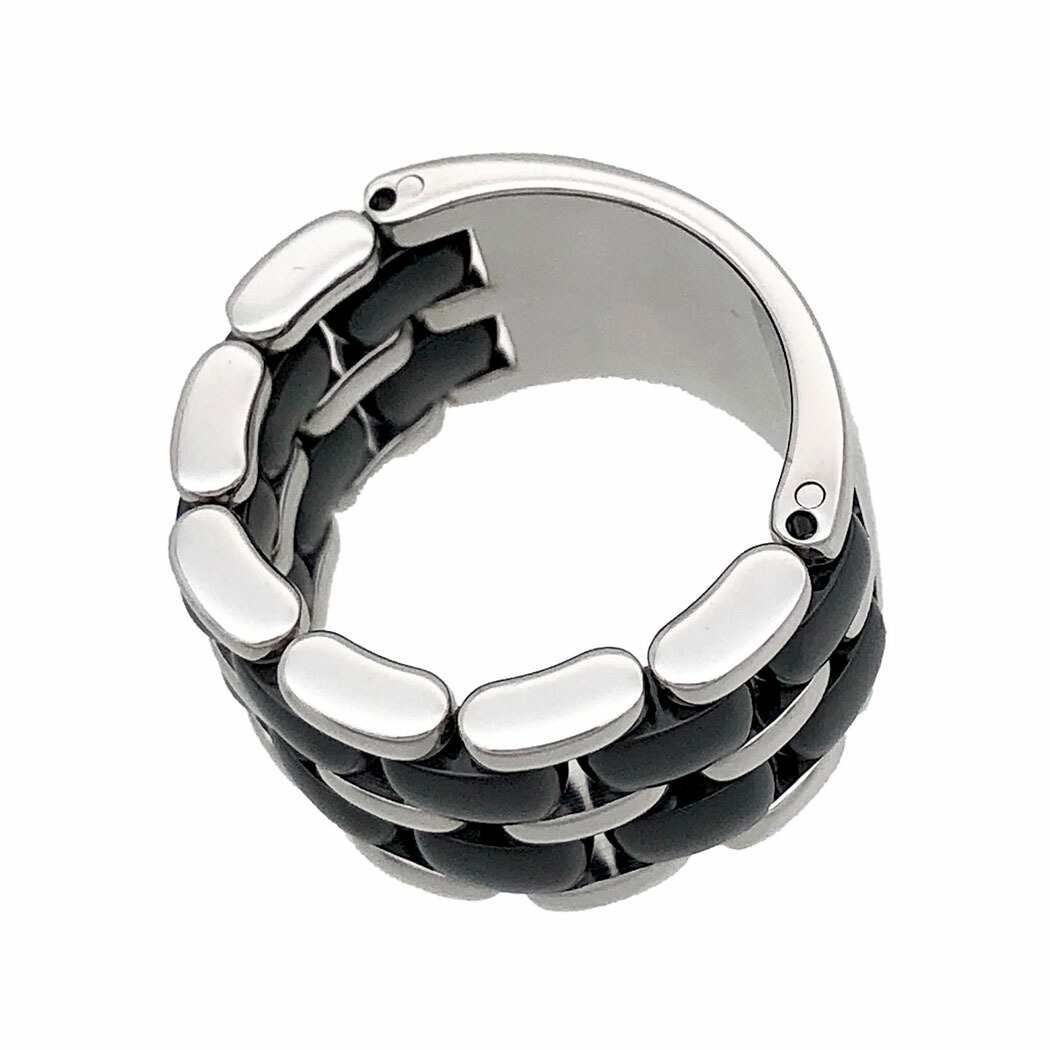 楽天市場】CHANEL ウルトラリング ラージ T54 14号 750 WG ブラック