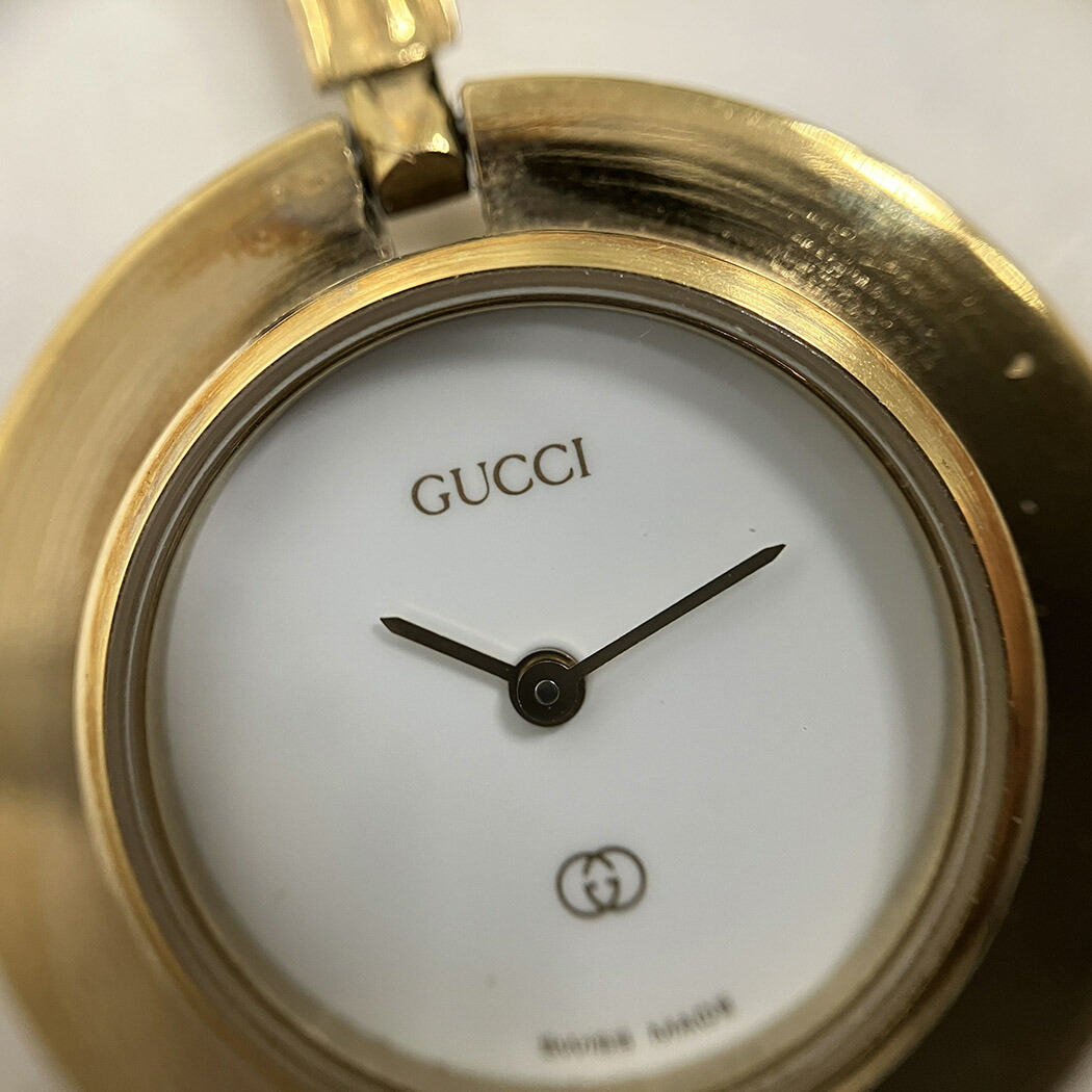 楽天市場】GUCCI チェンジベゼルウォッチ 1100-L 電池交換済 クォーツ
