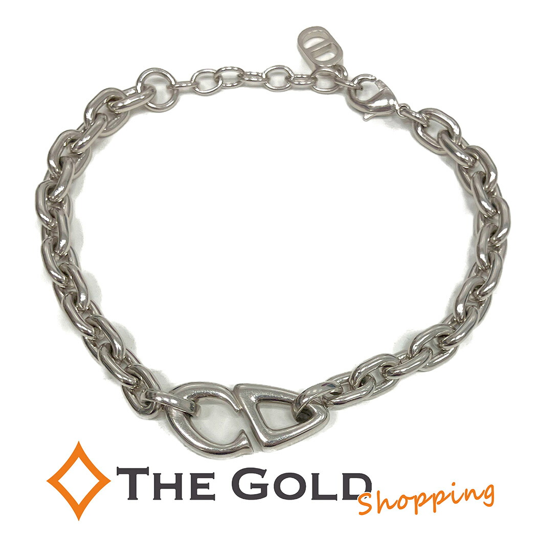 楽天市場】Christian Dior CD30 チェーンリンク ブレスレット チェーン