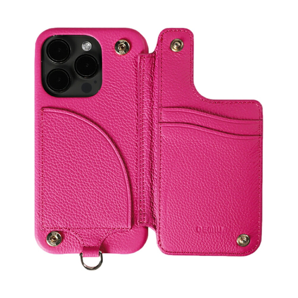 楽天市場】【正規取扱店】DEMIU BALLON iPhone15Pro MAGENTA PINK 携帯