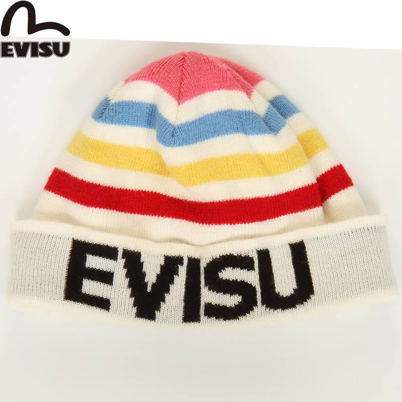 楽天市場】EVISU JEANS USED Kid's ワッチニットキャップ キッズニット