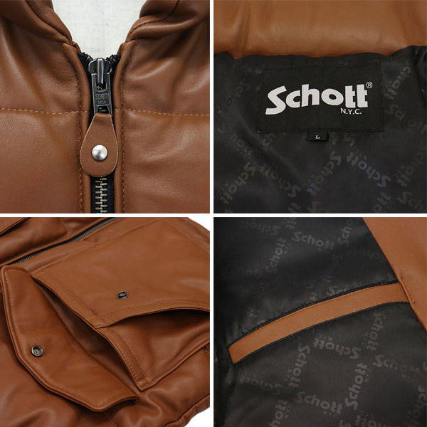 楽天市場】正規取扱店 Schott (ショット) 2250025 3121033 LEATHER