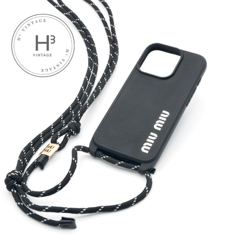 楽天市場】ミュウミュウ MIUMIU 携帯・スマホアクセサリー ブラック