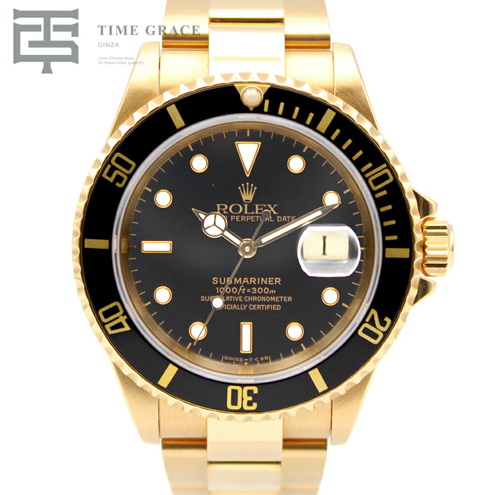 楽天市場】ブラック ゴールド（シリーズサブマリーナ（ロレックス