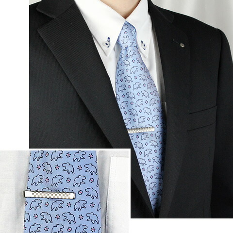 楽天市場】【 金属アレルギー対応 】 純チタン ネクタイピン 市松模様