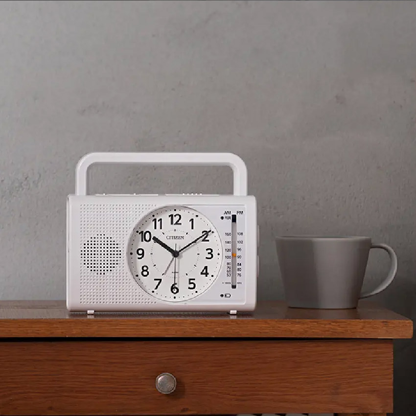 楽天市場】CITIZEN リズム 防災クロック 4RQ002-003 // シチズン 防災