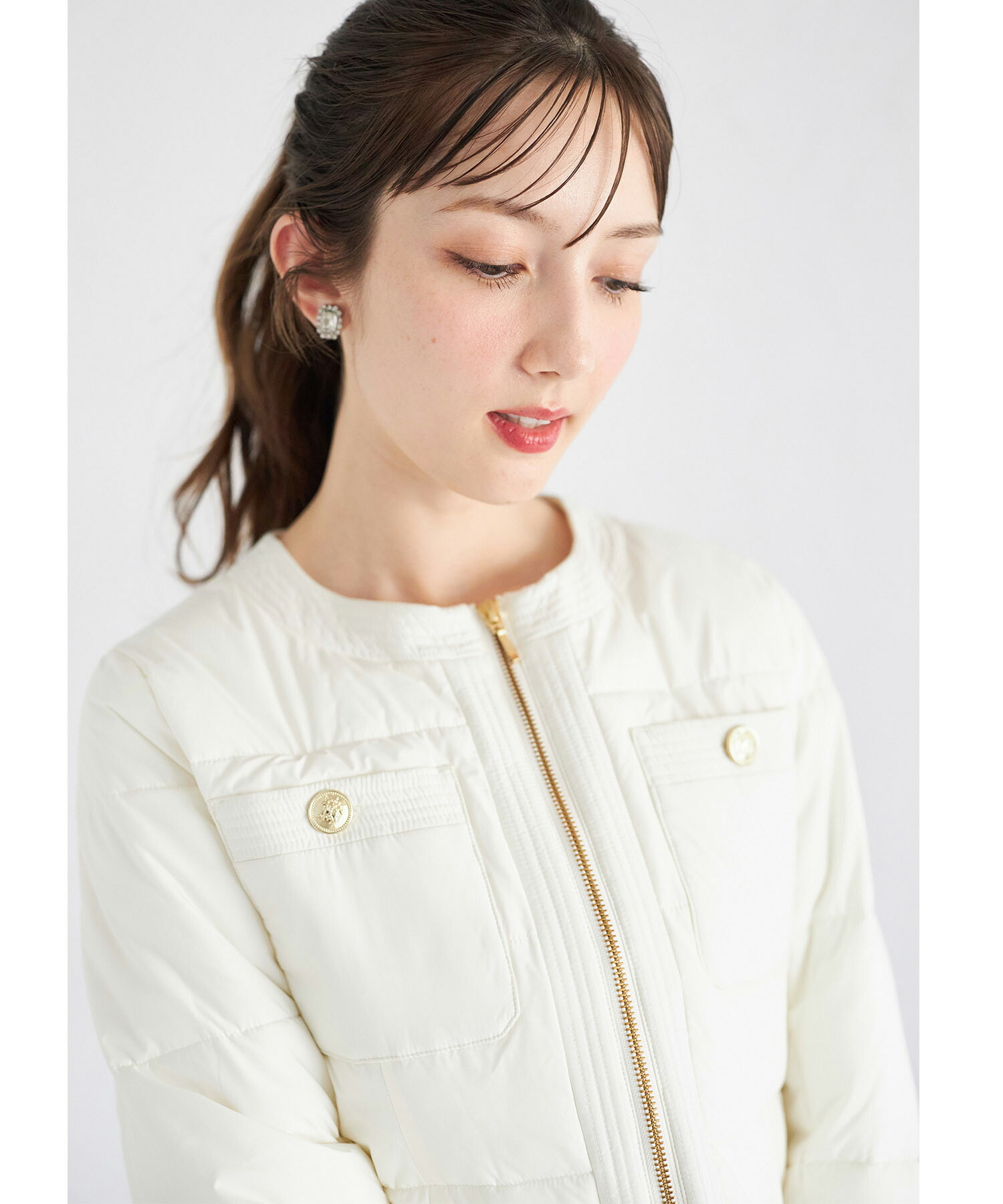 楽天市場】2WAY袖口ファー付きマイクロファイバージャケット