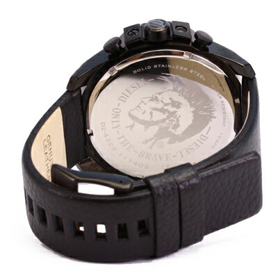 楽天市場】DIESEL / ディーゼル DZ4323 レザー / メンズ腕時計 クロノ