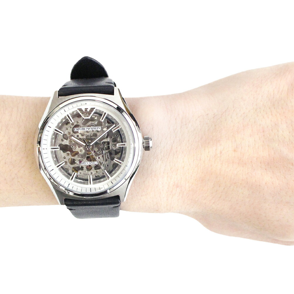 楽天市場】EMPORIO ARMANI エンポリオ アルマーニ ZETA MECCANICO