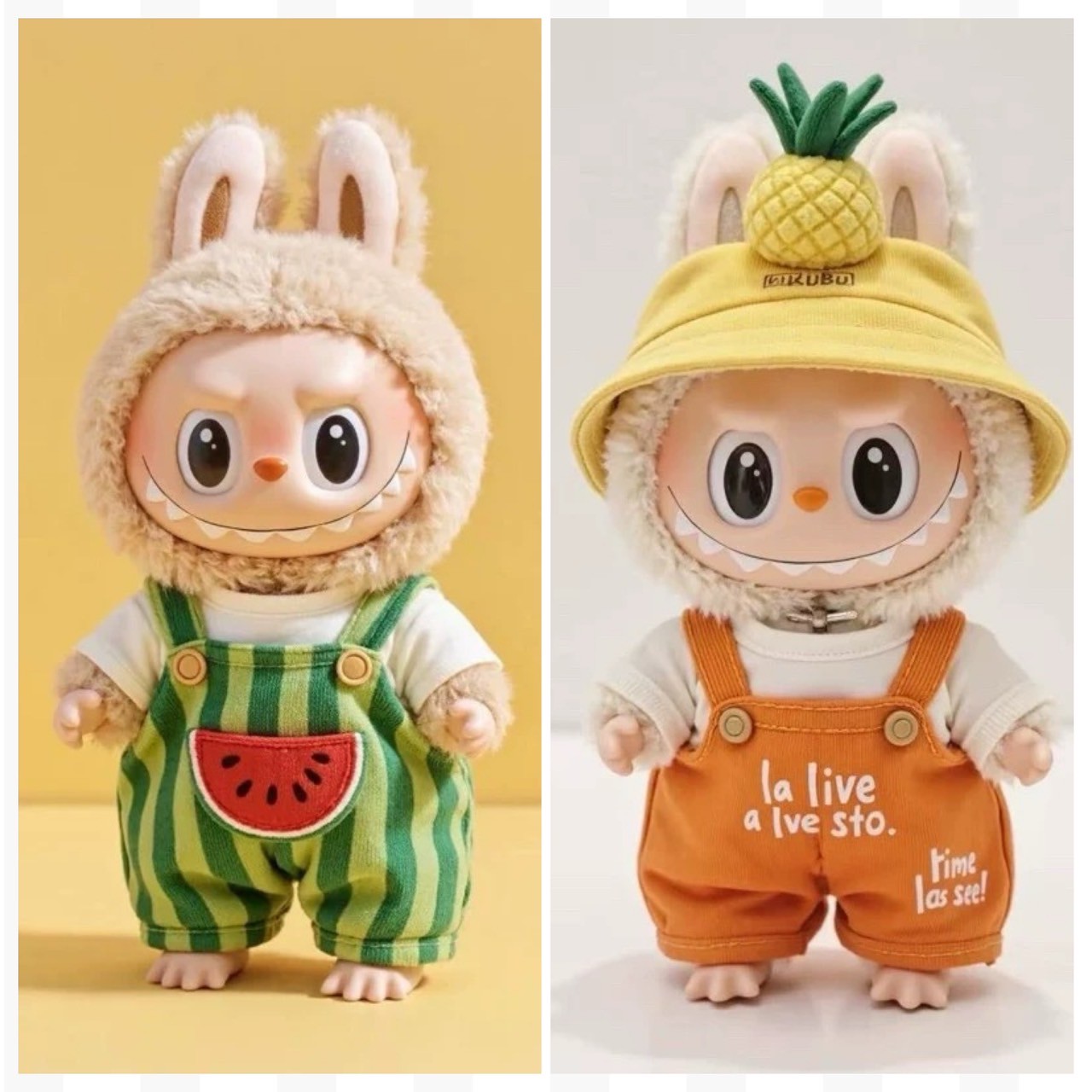 楽天市場】ラブブ ぬい服 17cm 着ぐるみ コスチューム 夏服 ハロウィン