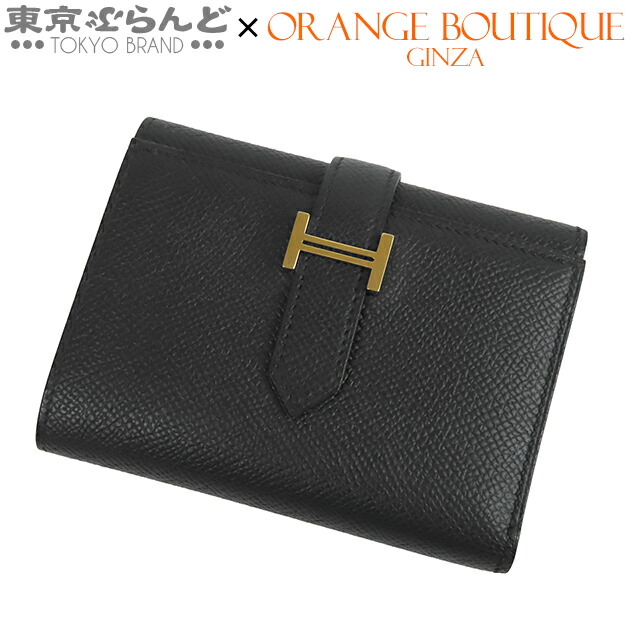 楽天市場】エルメス ベアン ブラック ゴールドの通販