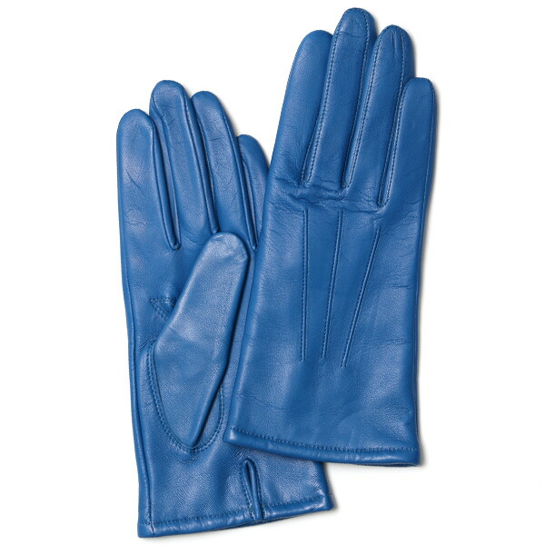 楽天市場】KURODA(クロダ) 革手袋 レディース カシミヤ裏地 ブルー