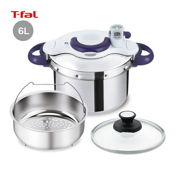 楽天市場】圧力鍋 ティファール t－fal クリプソ アーチ タイマー 6lの通販