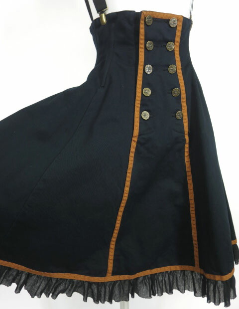 楽天市場】【中古】EXCENTRIQUE / サスペンダーコルセットスカート