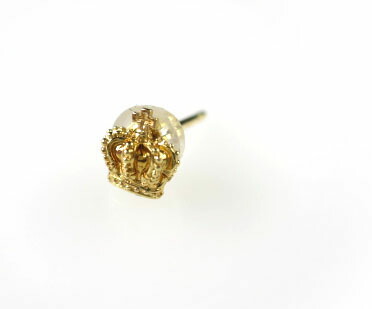 楽天市場】【中古】Justin Davis / PETITE CROWN K18 ピアス GEJ255