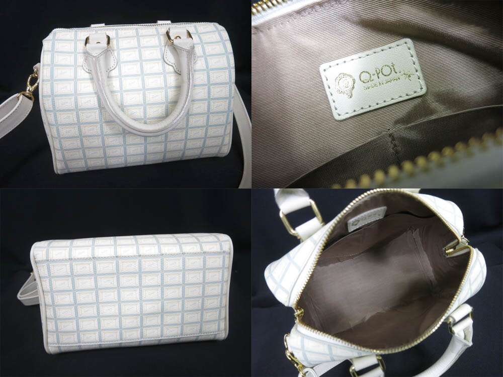 楽天市場】【中古】Q-pot. / ホワイトチョコレート ミニ ボストン