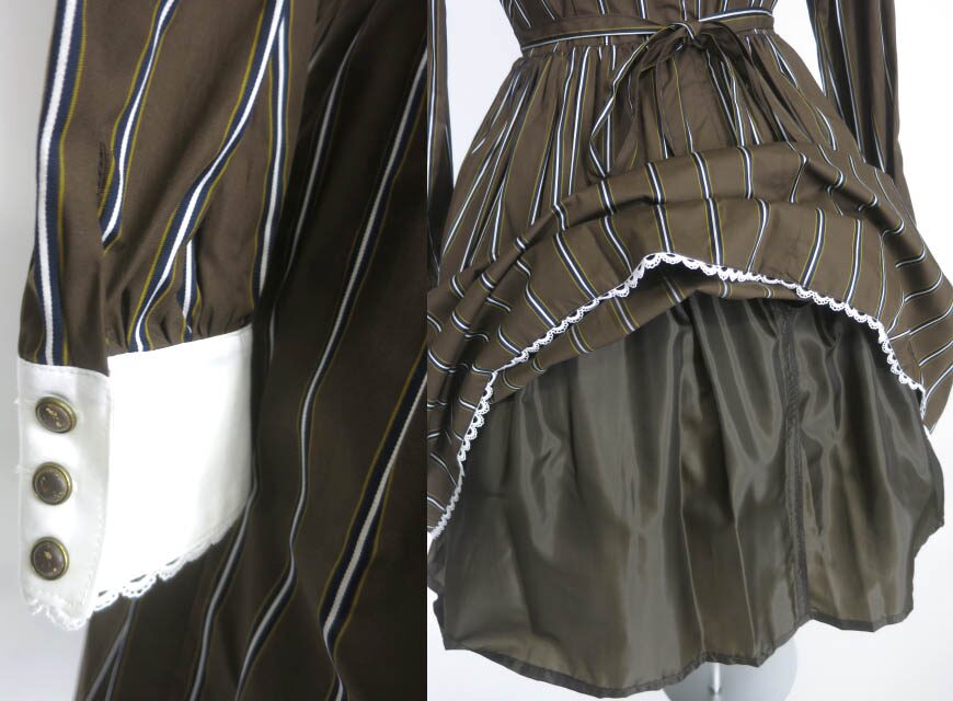 楽天市場】ALICE and the PIRATES / チュロスストライプワンピース