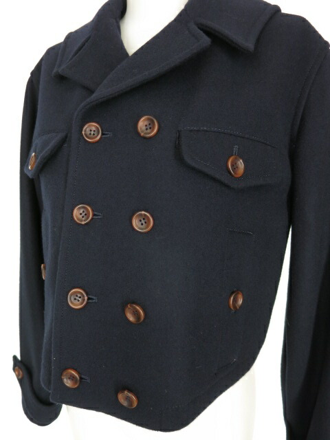 楽天市場】【中古】 Jane Marple / ラムメルトンマリンカラーコート