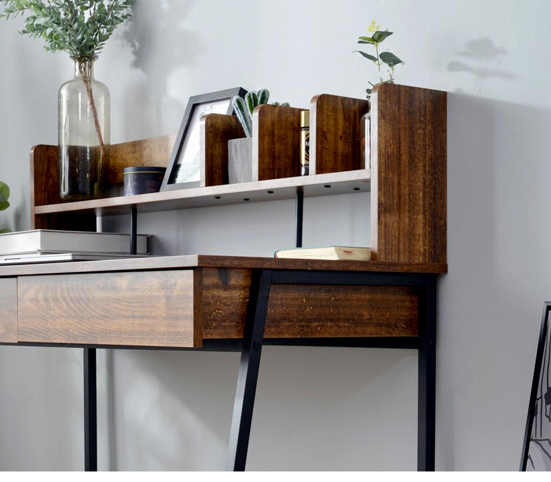 楽天市場】パソコンデスク 引き出し付き 収納台 ミシン台 学習机 勉強