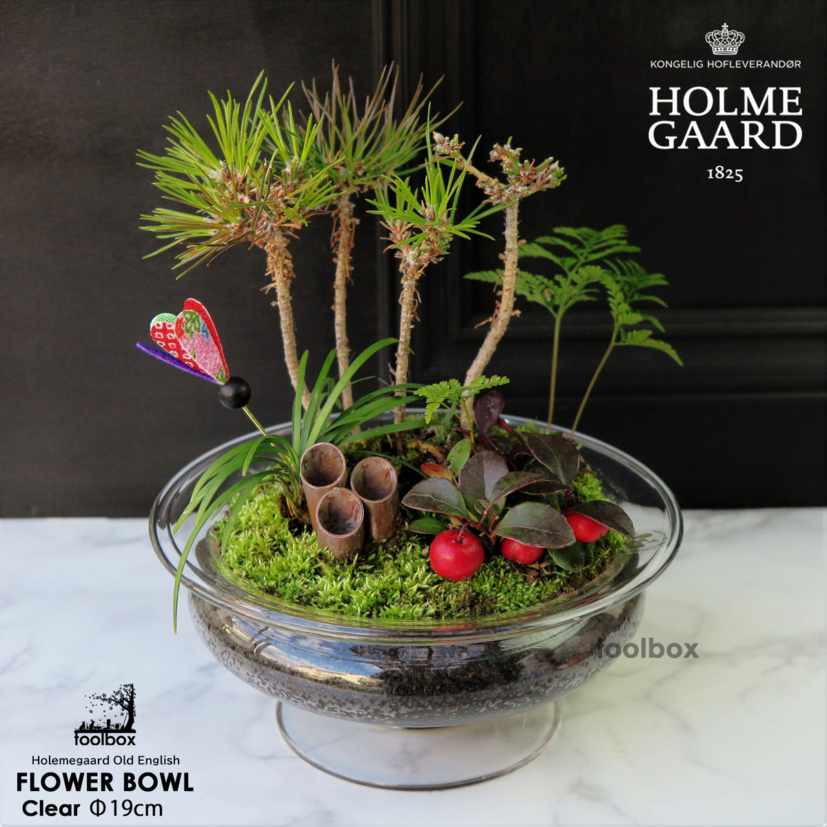 楽天市場】【HOLMEGAARD（ホルムガード）Old English Flower Bowl