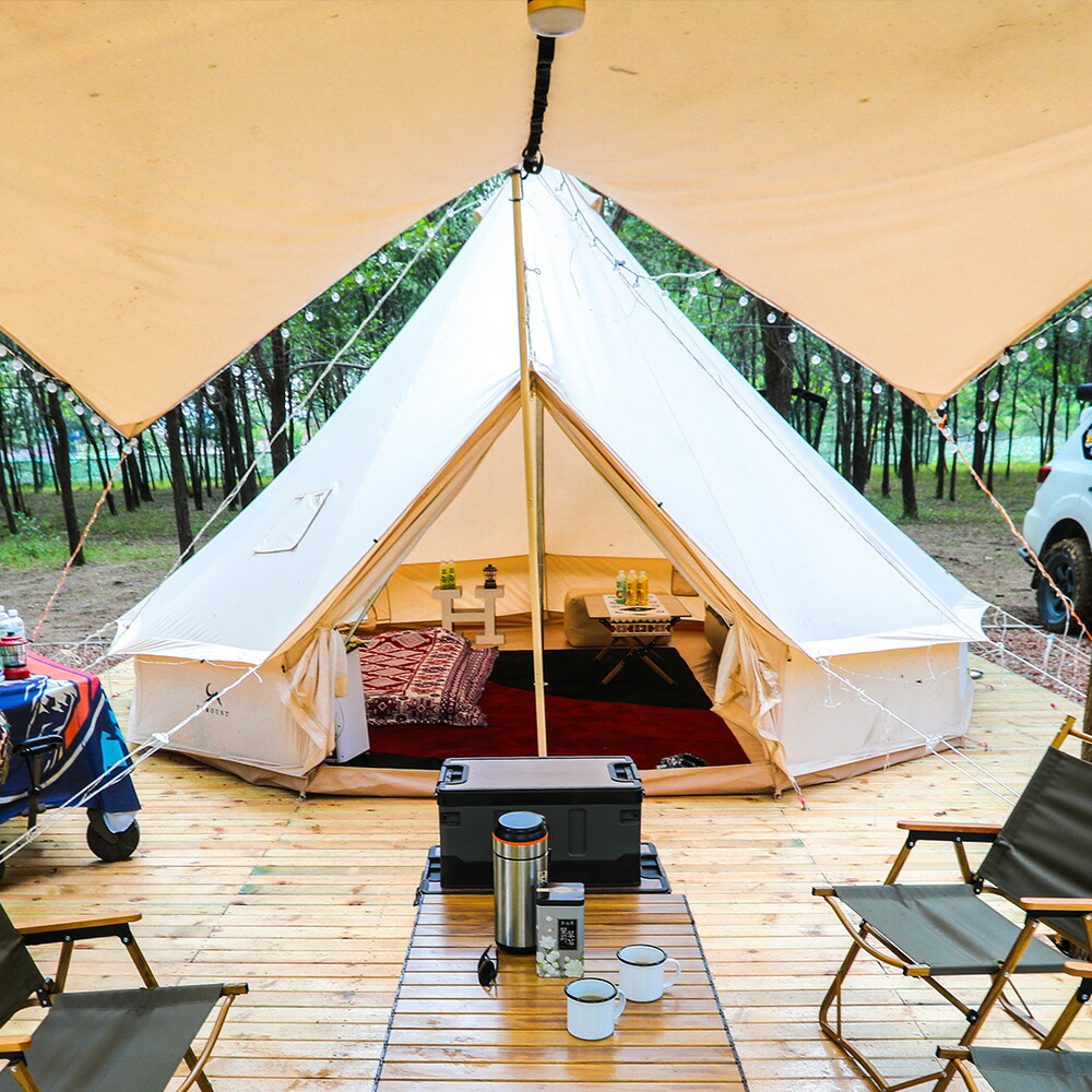 楽天市場】【TOMOUN公式店】 tomount ベルテント tc ポリコットン