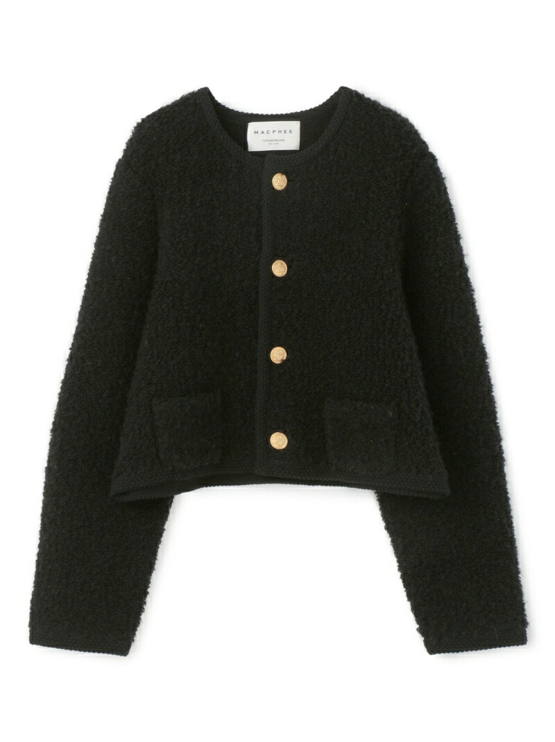 楽天市場】【SALE／40%OFF】ムートン クルーネックカーディガン