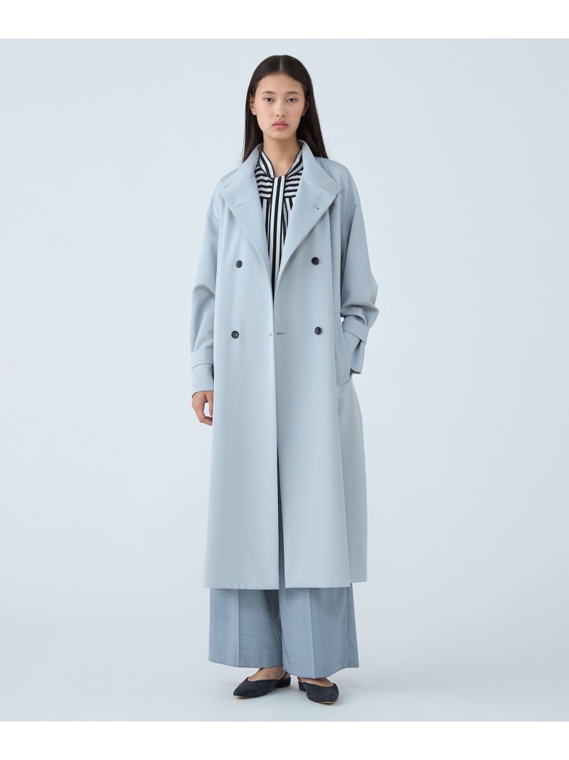 楽天市場】カバートクロス スタンドカラーコート TOMORROWLAND