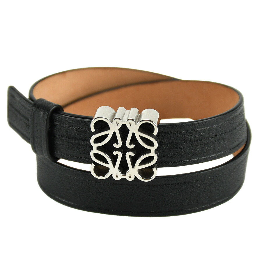 楽天市場】ロエベ LOEWE アナグラム ダブル ブレスレット J242240X14