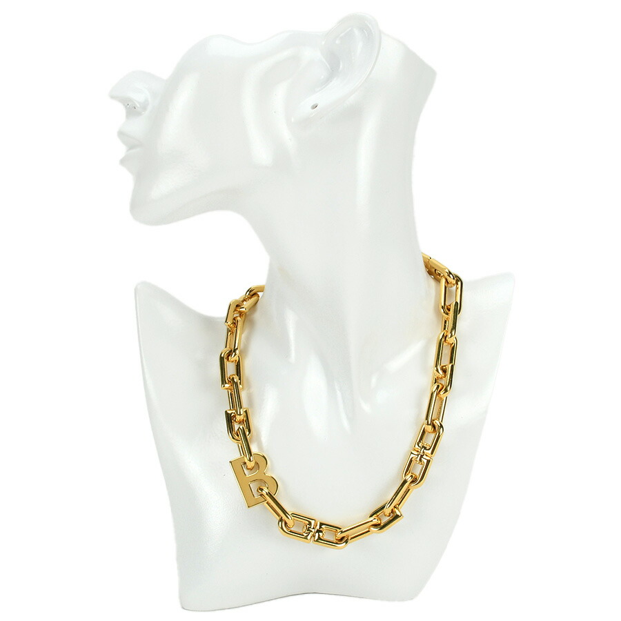 楽天市場】バレンシアガ BALENCIAGA Bチェーン ネックレス 599337